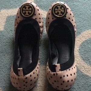 Tory Burch ballet shoes.